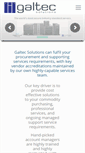 Mobile Screenshot of galtec.com